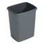 MAUL 9520587 Mülleimer 5 l Rechteckig Kunststoff, Polypropylen (PP) Dunkles Grau, Weiß, 7 image