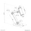 Neomounts DS15-550WH1 Tablet-Ständer 4.7-12.9" - universal, Farbe: Weiß, 8 image