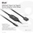 CLUB3D USB Gen1 Type-C to Type-A Active Adapter Cable 5Gbps M/F 10m/32.8ft, 6 image