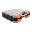 DeLOCK Sortimentsbox mit 34 Fächern 320 x 270 x 80 mm orange / schwarz