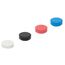 MAUL Facetterand-Magnet MAULpro Recycling Ø 29 mm, 0,6 kg, 20 St., Farbe: Gemischte Farben