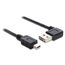 DeLOCK 2m USB 2.0 A - miniUSB m/m USB Kabel USB A Mini-USB A Schwarz, Länge: 2 m