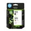 HP 305 2er-Pack Cyan/Magenta/Gelb/Schwarz Original Druckerpatrone