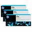 HP 771C 3er-Pack Gelb DesignJet Druckerpatronen, 775 ml
