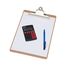 MAUL M 8 Taschenrechner Tasche Display-Rechner Schwarz, Rot, Farbe: Schwarz, Rot, 6 image