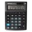 MAUL MC 12 Taschenrechner Tasche Display-Rechner Schwarz