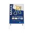 MAUL 6631008 Whiteboard 117,3 x 82 mm, 2 image