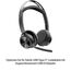 HP Poly Voyager Focus 2 USB-C-C-Headset, für Microsoft Teams zertifiziert, + USB-C/A-Adapter +Ladestation, 3 image