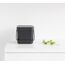 Brabantia 109720 Mülleimer 6 l Rechteckig Grau, 4 image