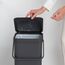 Brabantia SORT & GO RECYCLE BIN 40 l Rechteckig Grau, 2 image