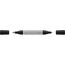 Faber-Castell Pitt Artist Pen Dual Marker Fineliner Fein / Mittel Hellgrau, 2 image