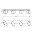 Philips myLiving Kosipo Decken-/Wandspot, 4x, 2 image