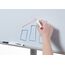 Dahle 96003-11893 Flipchart Freistehend Aluminium, Metall, Kunststoff Grau, Weiß, 2 image