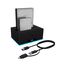 ICY BOX IB-127CL-U3; Docking und Klonstation für 2x 2,5" oder 3,5" HDD/SSD zu USB 3.2 Gen 1 Host, SINGLE + copy funktion, UASP & SATA III (6 Gbit/s), 7 image