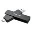 PNY DUO LINK V3 USB-Stick 256 GB USB Type-A / USB Type-C 3.2 Gen 2 (3.1 Gen 2) Schwarz