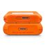 LaCie Rugged Mini Externe Festplatte 2 TB 5400 RPM Micro-USB B 3.2 Gen 1 (3.1 Gen 1) Orange, Silber, 3 image