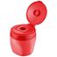 STABILO woody 3 in 1 Manueller Bleistiftspitzer Rot