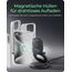 ICY BOX IB-SH101-CH, 3 in 1 klappbarer Ständer mit kabelloser Ladefunktion, magnetisch, für Smartphone, Inear-Kopfhörer und Smartwatch, Aluminium, 7 image