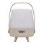 Kooduu Lite-up PLAY Mini Tragbarer Mono-Lautsprecher Sand, Weiß, Holz 8 W, Farbe: Sand, Weiß, Holz, 4 image