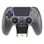 Deltaco Gaming GAM-199-STEELGRAY Gaming-Controller Grau Bluetooth/USB Gamepad PlayStation 5, Android, iOS