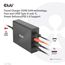 CLUB3D Travel Charger 132W GAN technology, Four port USB Type-A and -C, Power Delivery(PD) 3.0 Support, 10 image