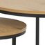 Actona Spiro Geschachtelter Tisch Rundform 4 Bein(e), 4 image