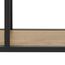 Actona Seaford Schweberegal Wandverteiler Melamin, Stahl Schwarz, Eiche, Farbe: Schwarz, Eiche, 3 image