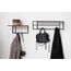 Actona Seaford Gaderobe Wand-montiert 7 Haken Schwarz, 10 image