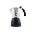 Bialetti Brikka Mokka-Kanne 0,1 l Schwarz, Edelstahl