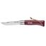 Opinel N°08 Bushwhacker Garnet Camper/scout Granat