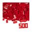 Simba Toys Blox - 500 8er Bausteine rot - kompatibel mit bekannten Spielsteinen