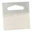 3M 1075 selbstklebendes Etikett Quadratisch Transparent