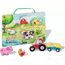 Play+ 12034129 Puzzle Kontur-Puzzle Bauernhof, 5 image
