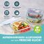 Gourmetmaxx 13755 Rechteckig Set Grün, Transparent 3 Stück(e), 3 image