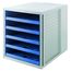 HAN Karma Dateiablagebox Blau, Grau