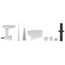 KitchenAid Artisan KSM200 Swiss Edition Küchenmaschine 325 W 4,8 l Weiß, 8 image