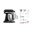 KitchenAid Artisan KSM200 Swiss Edition Küchenmaschine 325 W 4,8 l Schwarz, Farbe: Schwarz
