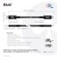 CLUB3D USB4 Gen2x2 Type-C Bi-Directional Cable 4K60Hz, Data 20Gbps, PD 240W(48V/5A) EPR M/M 2m/6.56ft, 6 image