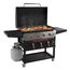 Blackstone 257-1868DK Barbecue & Grill Wagen Gas Schwarz, Orange, Edelstahl 17584 W