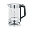 Severin WK 3420 Wasserkocher 1,7 l 2200 W Schwarz, Edelstahl, Transparent