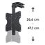 Hama 00220876 TV-Halterung 116,8 cm (46") Schwarz, 3 image