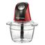 Russell Hobbs 27130-56 Elektrischer Essenszerkleinerer 0,5 l 200 W Schwarz, Rot, Transparent, Farbe: Schwarz, Rot, Transparent