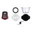Russell Hobbs 27130-56 Elektrischer Essenszerkleinerer 0,5 l 200 W Schwarz, Rot, Transparent, Farbe: Schwarz, Rot, Transparent, 2 image