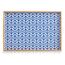 Zeller Present 25389 Klassisches Serviertablett Rechteck Blau, Weiß, Holz, 2 image