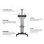 Multibrackets 2319 TV-Halterung 152,4 cm (60") Schwarz, 3 image
