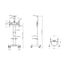 Multibrackets 2319 TV-Halterung 152,4 cm (60") Schwarz, 8 image