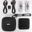 UDG GEAR U8472BL Audiogeräte-Koffer/Tasche Hard-Case Ethylen-Vinylacetat-Schaum (EVA), Fleece, Netz, Nylon Schwarz, 4 image