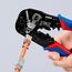 Knipex 97 51 13 Kabel-Crimper Crimpwerkzeug Schwarz, Blau, Rot, 5 image