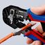 Knipex 97 51 13 Kabel-Crimper Crimpwerkzeug Schwarz, Blau, Rot, 7 image