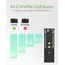 ICY BOX IB-1807MT-C31, ext. M.2 NVMe Gehäuse, Werkzeuglos, USB 3.2 Gen 2 Type-C®/Type-A, Aluminium, schwarz, 6 image